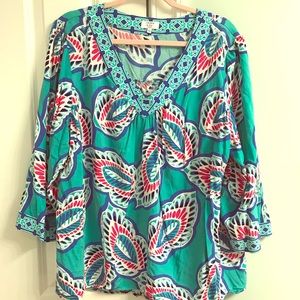 Crown & Ivy plus size top